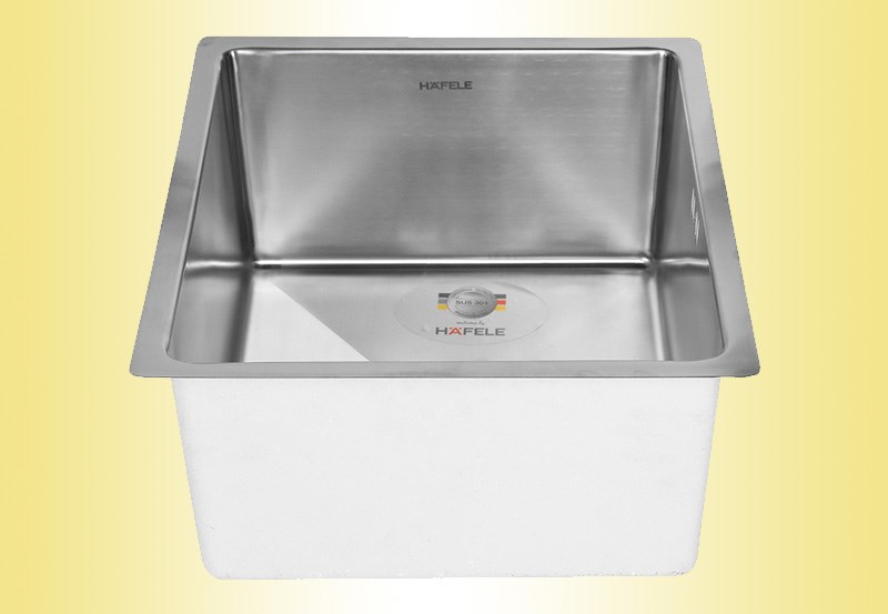 Chậu rửa ch&eacute;n 1 ngăn inox Hafele HS20-SSN1S50 (567.20.227)
