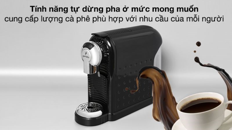 M&aacute;y pha c&agrave; ph&ecirc; Espresso Perfetto P.08 Đen