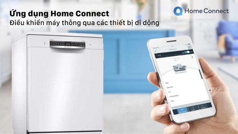 Điều khiển m&aacute;y th&ocirc;ng qua thiết bị di động