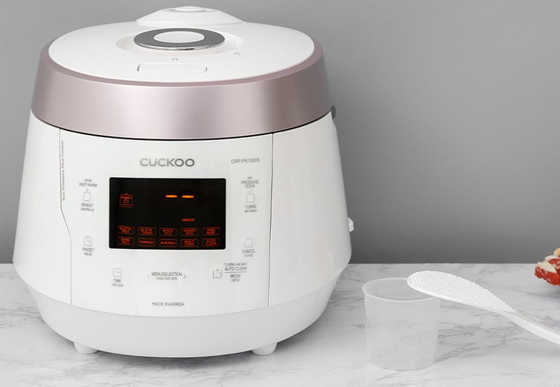 Nồi cơm điện tử &aacute;p suất Cuckoo 1.8 l&iacute;t CRP-PK1000S/P2PIVNCV