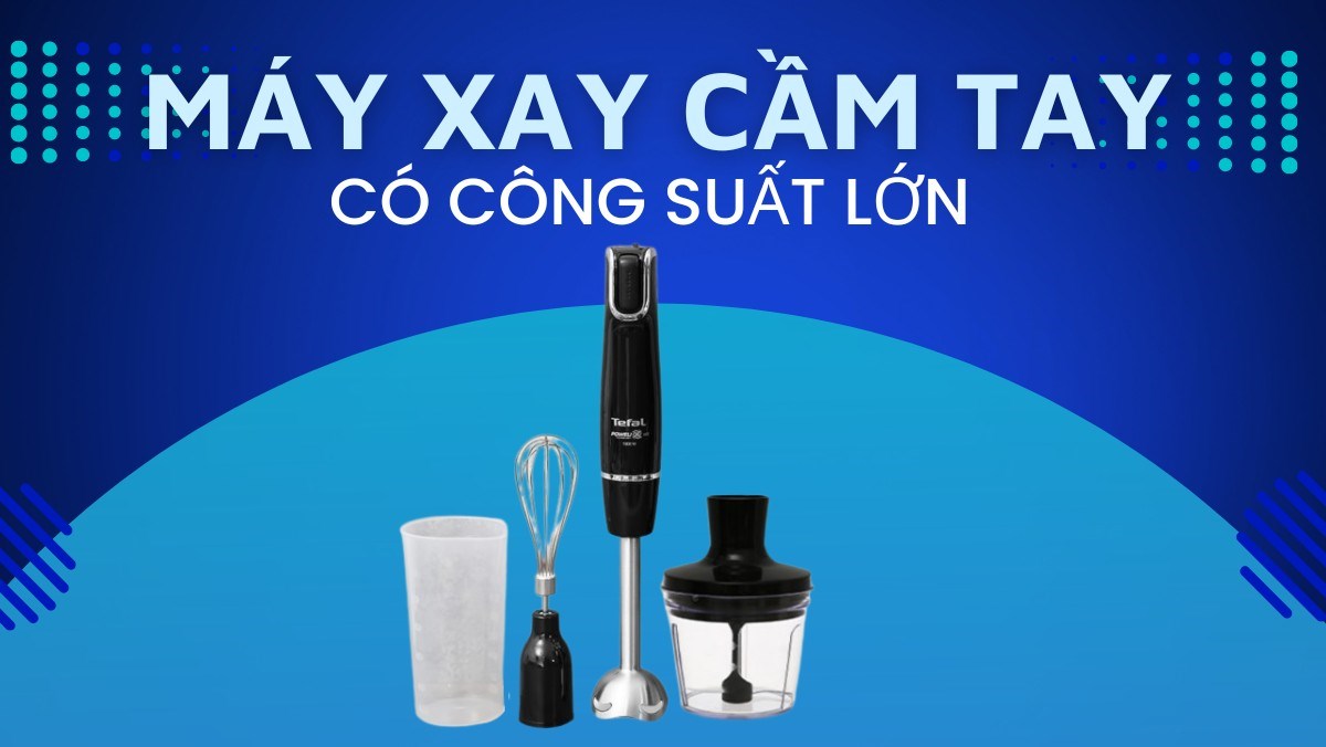 6 mẫu máy xay cầm tay công suất lớn