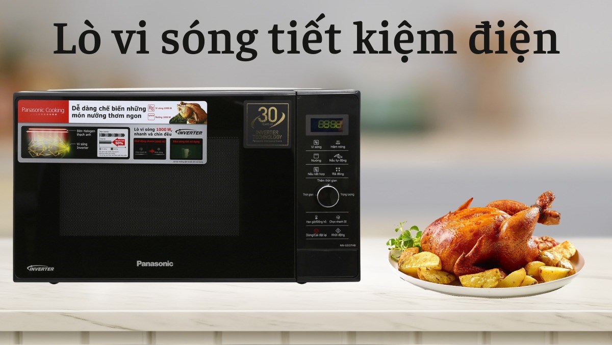 Top 3 lò vi sóng tiết kiệm điện