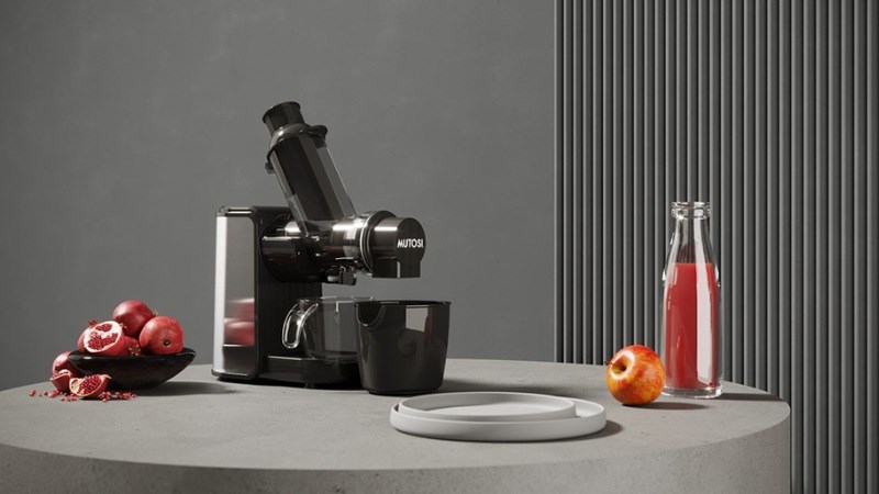 M&aacute;y &eacute;p chậm Mutosi c&oacute; thiết kế bắt mắt, hiện đại