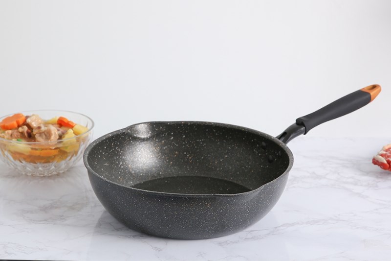 Chảo nh&ocirc;m s&acirc;u chống d&iacute;nh đ&aacute;y từ 30 cm Kangaroo KG662XL