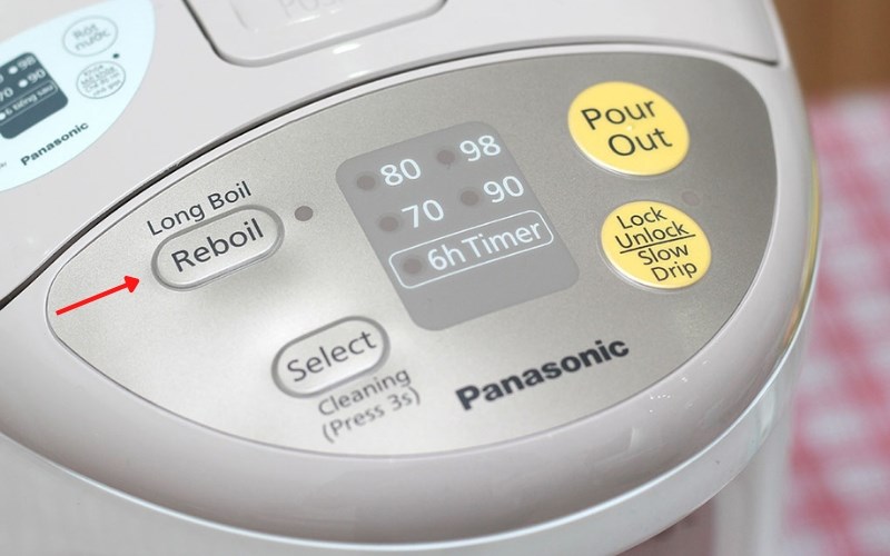 Hẹn giờ đun s&ocirc;i lại nước