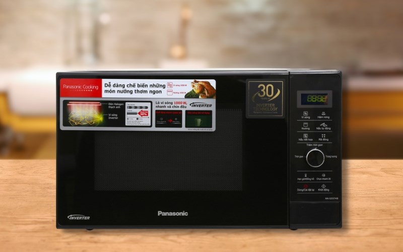 L&ograve; vi s&oacute;ng c&oacute; nướng inverter Panasonic NN-GD37HBYUE 23 l&iacute;t
