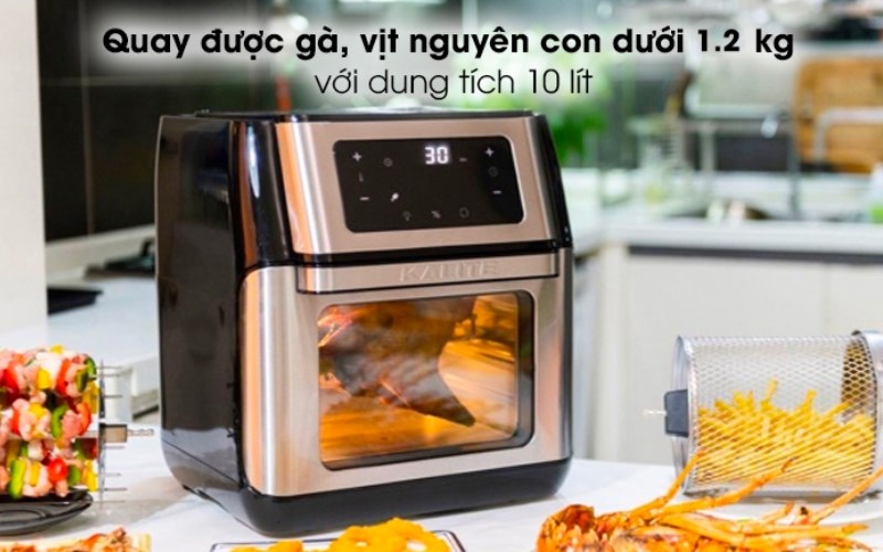 Dung t&iacute;ch nồi lớn c&oacute; thể nướng nguy&ecirc;n con g&agrave;