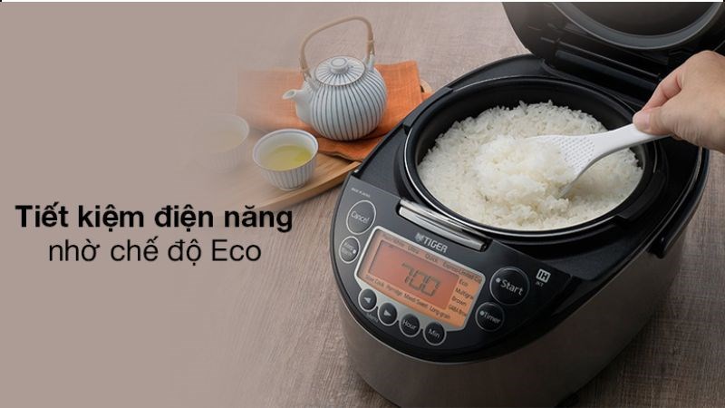 Tiết kiệm điện năng nhờ chế độ Eco 