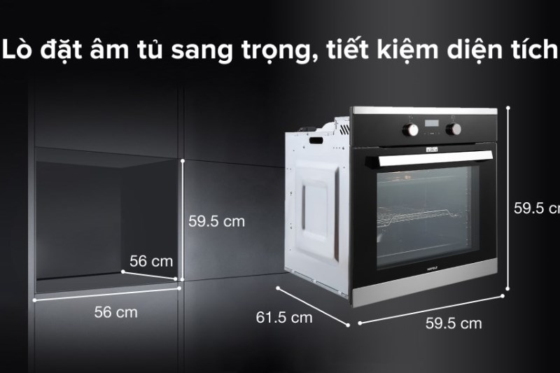 L&ograve; nướng lắp &acirc;m Hafele HO-KT60C (534.05.571) 65 l&iacute;t
