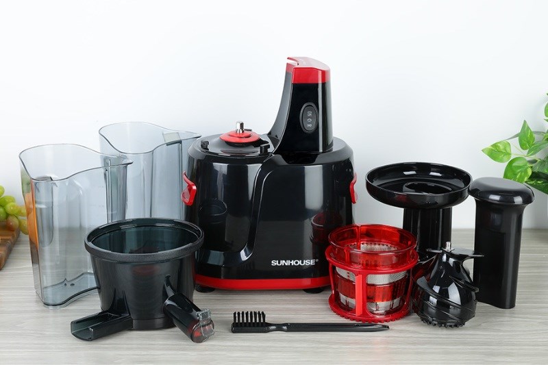 Máy ép chậm Sunhouse có chất liệu cao cấp, an toàn