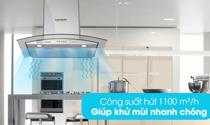 M&aacute;y h&uacute;t m&ugrave;i k&iacute;nh cong Sunhouse SHB6629 70C
