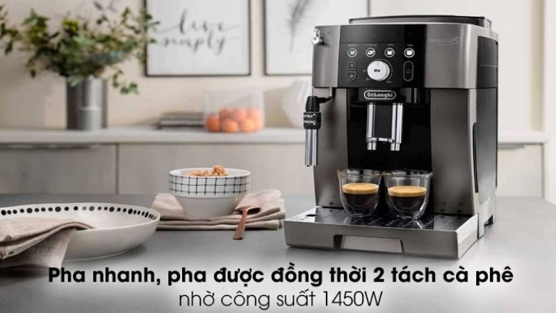 Pha nhanh, pha được đồng thời 2 t&aacute;ch c&agrave; ph&ecirc;