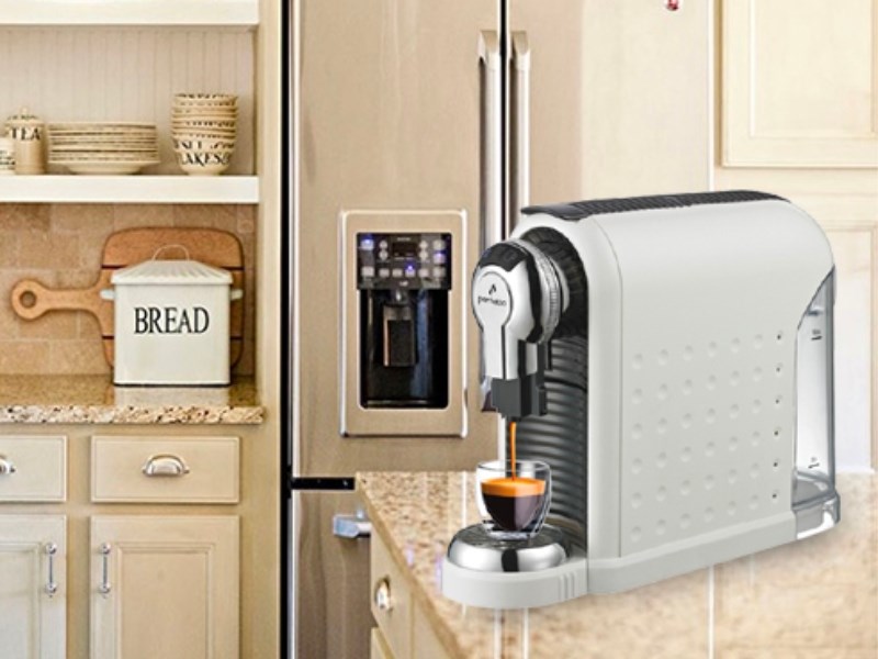 M&aacute;y pha c&agrave; ph&ecirc; Espresso Perfetto P.08 Trắng 