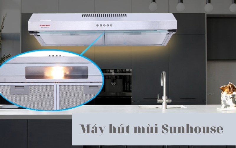 M&aacute;y h&uacute;t m&ugrave;i &acirc;m tủ Sunhouse SHB6118I