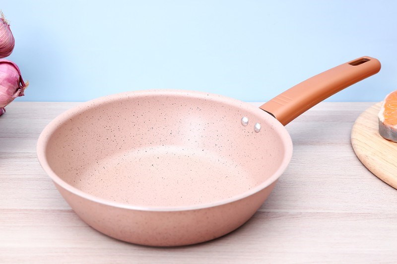 Chảo nh&ocirc;m s&acirc;u chống d&iacute;nh v&acirc;n đ&aacute; đ&aacute;y từ 28 cm Elmich EL5736MN