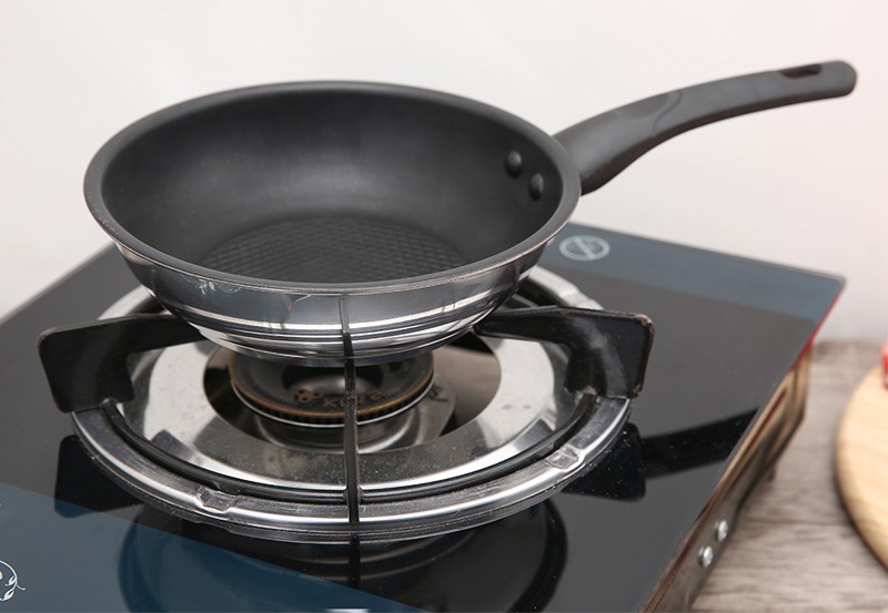 Chảo inox chống d&iacute;nh đ&aacute;y từ 16 cm Fivestar C16-CD