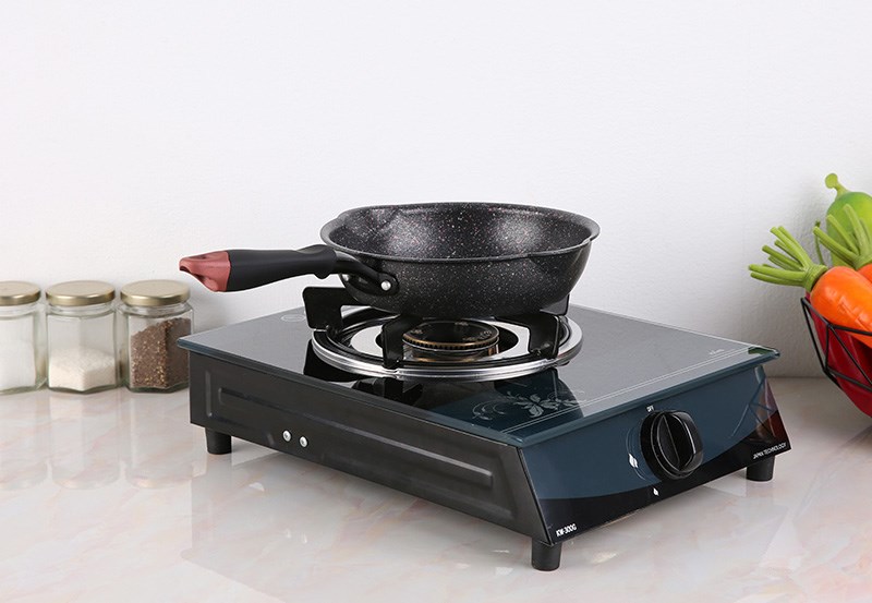 Chảo nhôm chống dính vân đá đáy từ 20 cm Kangaroo KG661XS