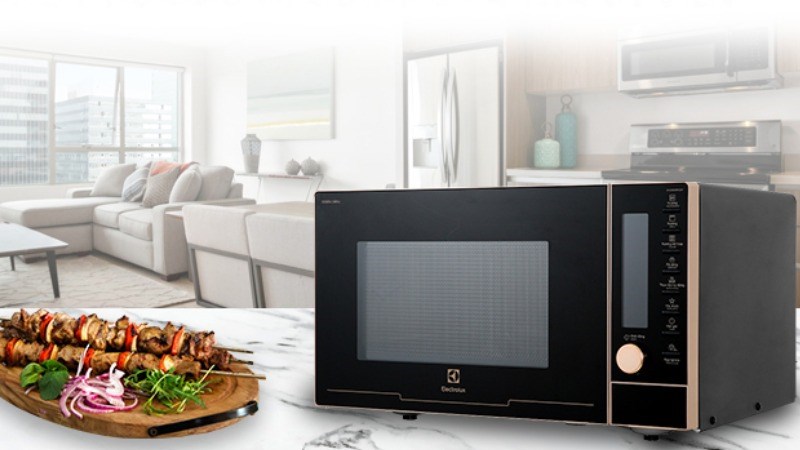 L&ograve; vi s&oacute;ng c&oacute; nướng Electrolux EMG25D89GGP 25 l&iacute;t 