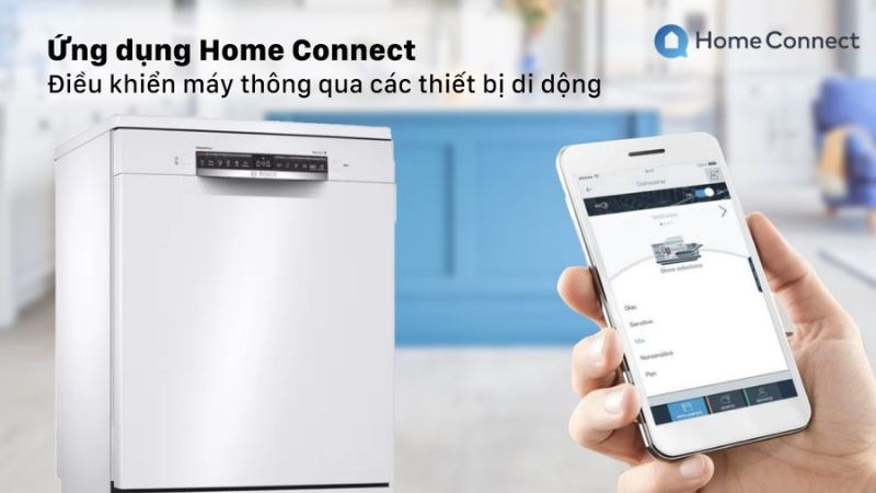 Điều khiển m&aacute;y qua thiết bị di động 
