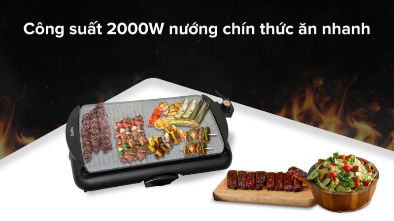 Bếp c&oacute; c&ocirc;ng suất hoạt động mạnh