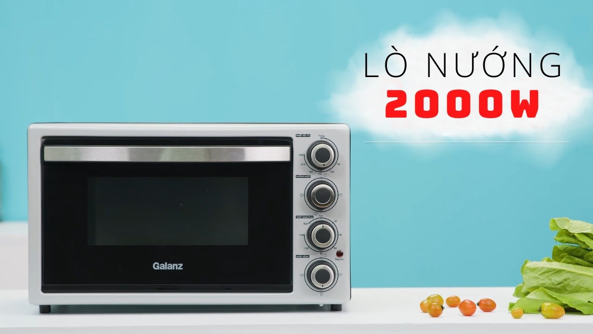 Top 3 lò nướng 2000W chất lượng