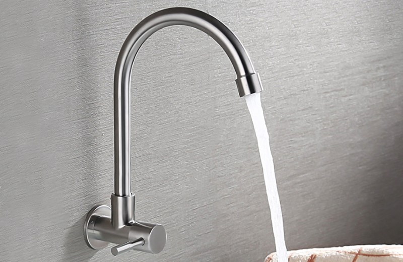 V&ograve;i rửa ch&eacute;n tăng &aacute;p inox 304 Eurolife EL-RC08