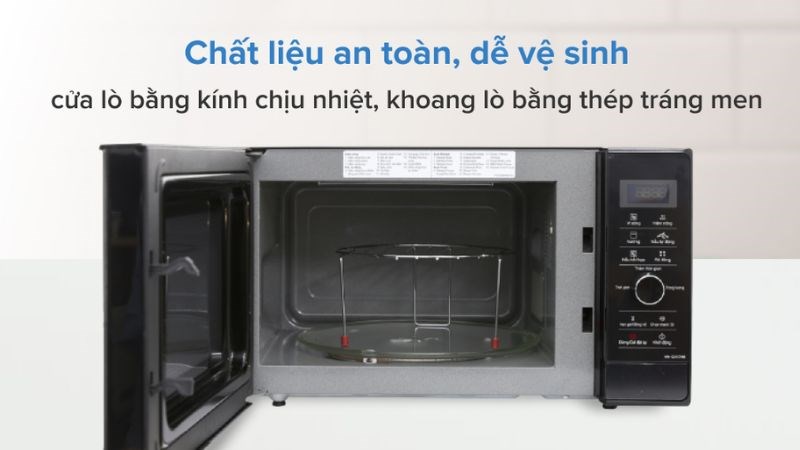 Chất liệu an toàn, dễ vệ sinh 