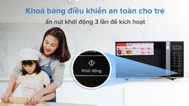 Kh&oacute;a bảng điều khiển an to&agrave;n cho trẻ 