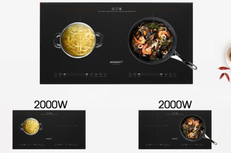 Bếp điện từ hồng ngoại Sanaky SNK-IHW44A 