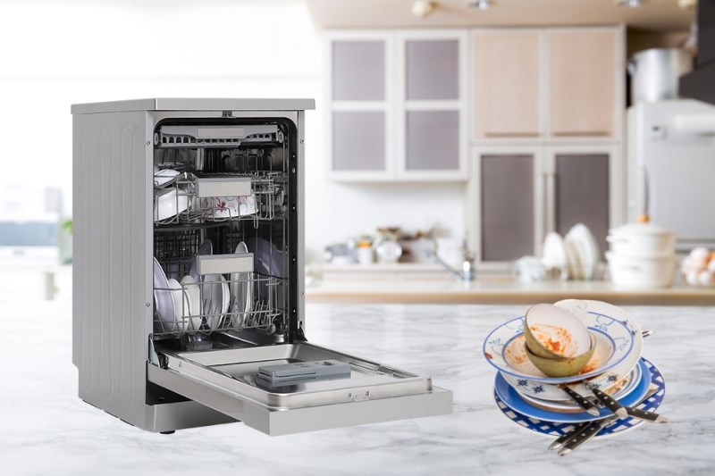 M&aacute;y rửa ch&eacute;n độc lập Galanz W45A3A401M-0E1