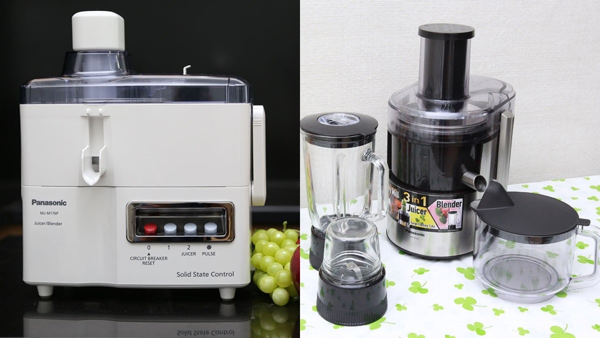 2 mẫu máy xay đa năng Panasonic