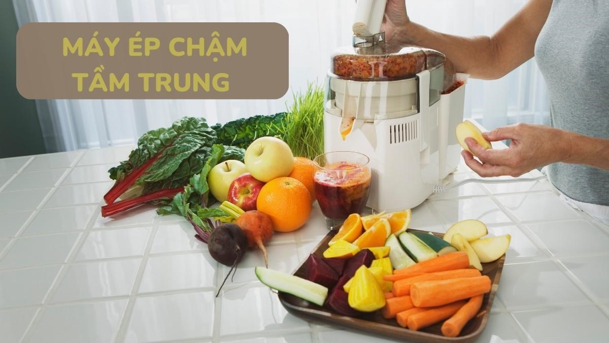 5 máy ép chậm tầm trung chất lượng dưới 2,5 triệu