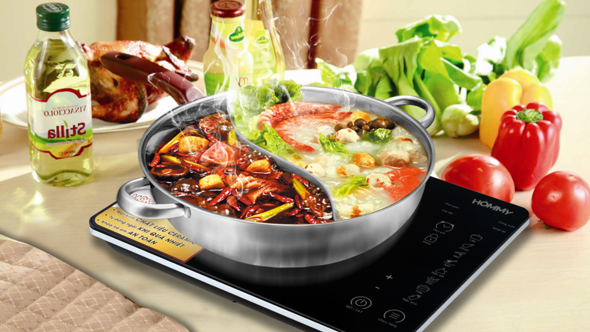 Top bếp điện ăn lẩu bền bi