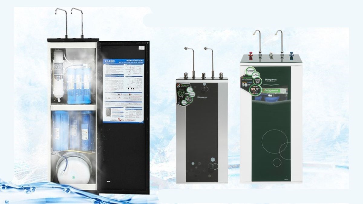 Các mẫu máy lọc nước gia đình có nóng lạnh