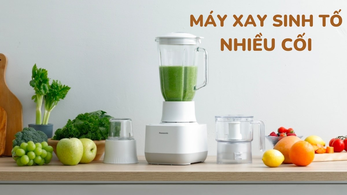 Các mẫu máy xay sinh tố nhiều cối