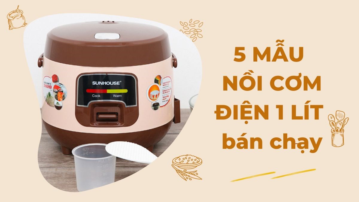 Nồi cơm điện 1 lít