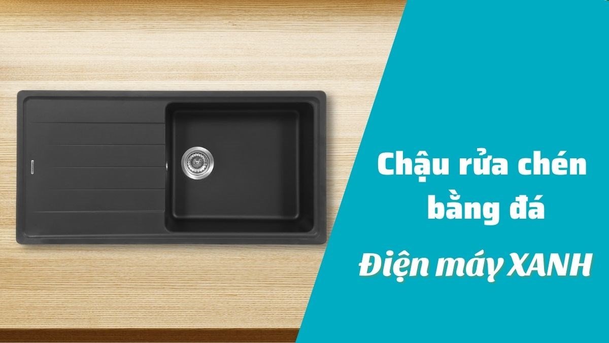 Bồn rửa chén bằng đá