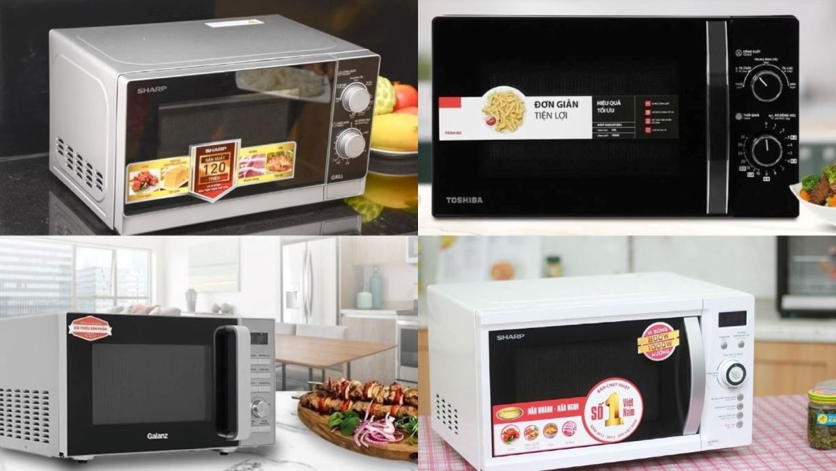 Top lò vi sóng giảm giá sốc dưới 3 triệu