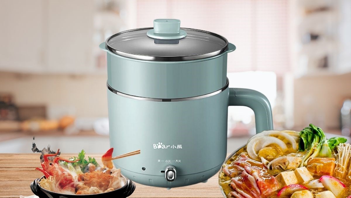 Top nồi nấu mini siêu tốc