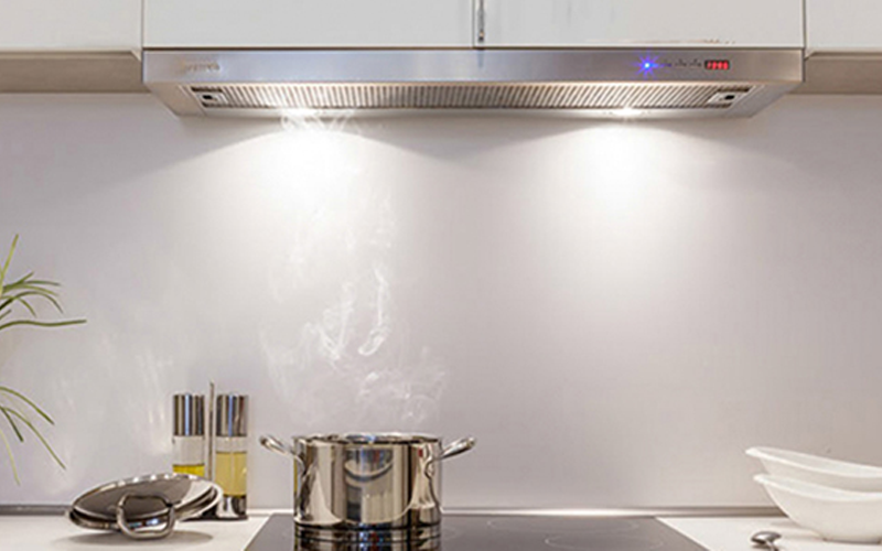 Ti&ecirc;u chuẩn chiếu s&aacute;ng khi lắp m&aacute;y h&uacute;t m&ugrave;i