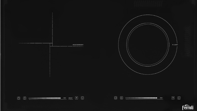 Bếp từ Ferrolli trang bị nhiều t&iacute;nh năng hiện đại
