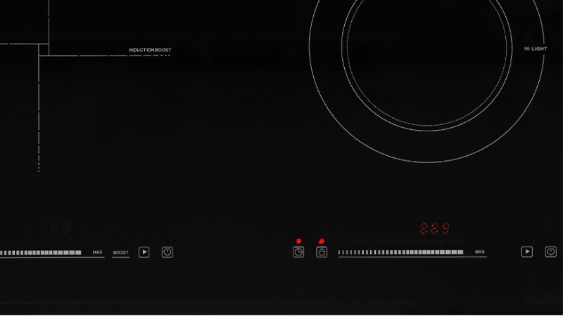 Bảng điều khiển bếp từ Ferroli hiện đại, dễ sử dụng