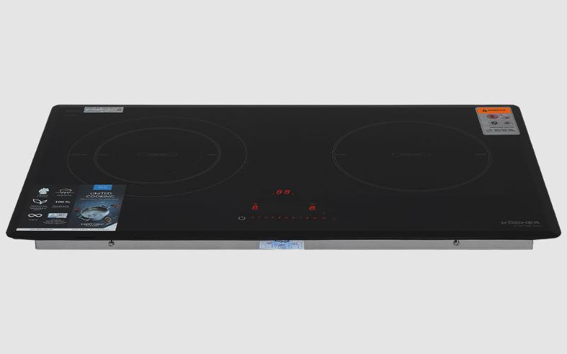 Bếp từ đ&ocirc;i lắp &acirc;m Kocher DI801GE IPLUS với hai v&ugrave;ng nấu từ c&oacute; gi&aacute; 16.307.000VNĐ (gi&aacute; cập nhật ng&agrave;y 11/03/2023, c&oacute; thể thay đổi theo thời gian)