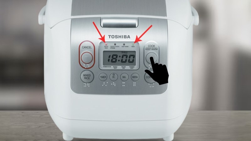 Hướng dẫn sử dụng nồi cơm điện Toshiba? Cách nấu cơm và các chức năng khác