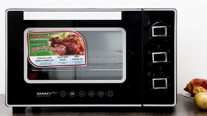 L&ograve; nướng Sanaky VH3599S2D 35 l&iacute;t