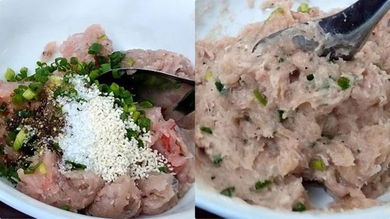  Trộn đều hỗn hợp