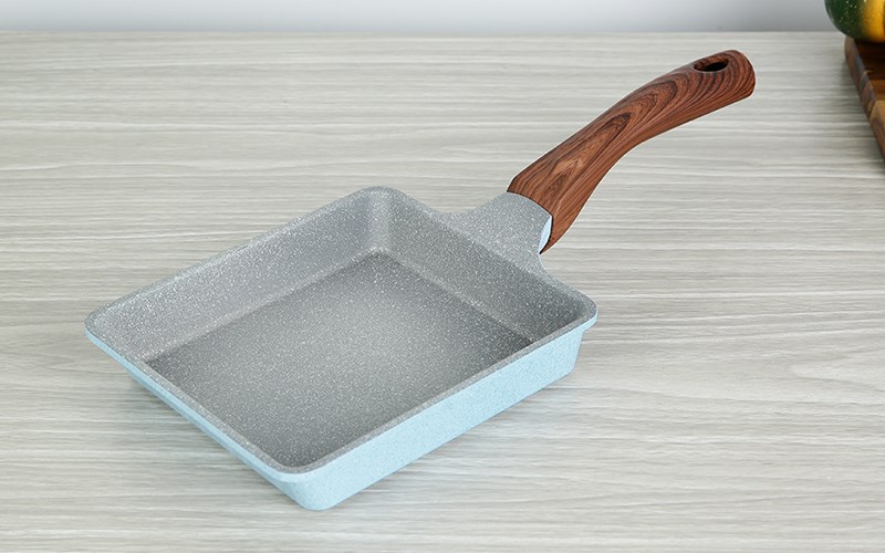 Chảo nhôm chống dính vân đá đáy từ 15 cm Green Cook GCP22-1518IH
