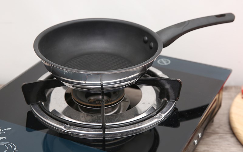 Chảo inox chống dính đáy từ 16 cm Fivestar C16-CD
