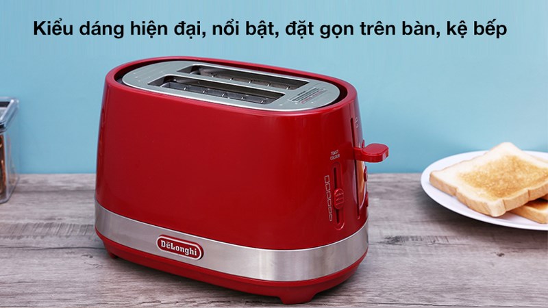 M&aacute;y nướng b&aacute;nh m&igrave; Delonghi CTLA2103.R