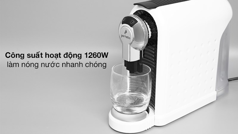 Máy pha cà phê Espresso Perfetto P.08 Trắng
